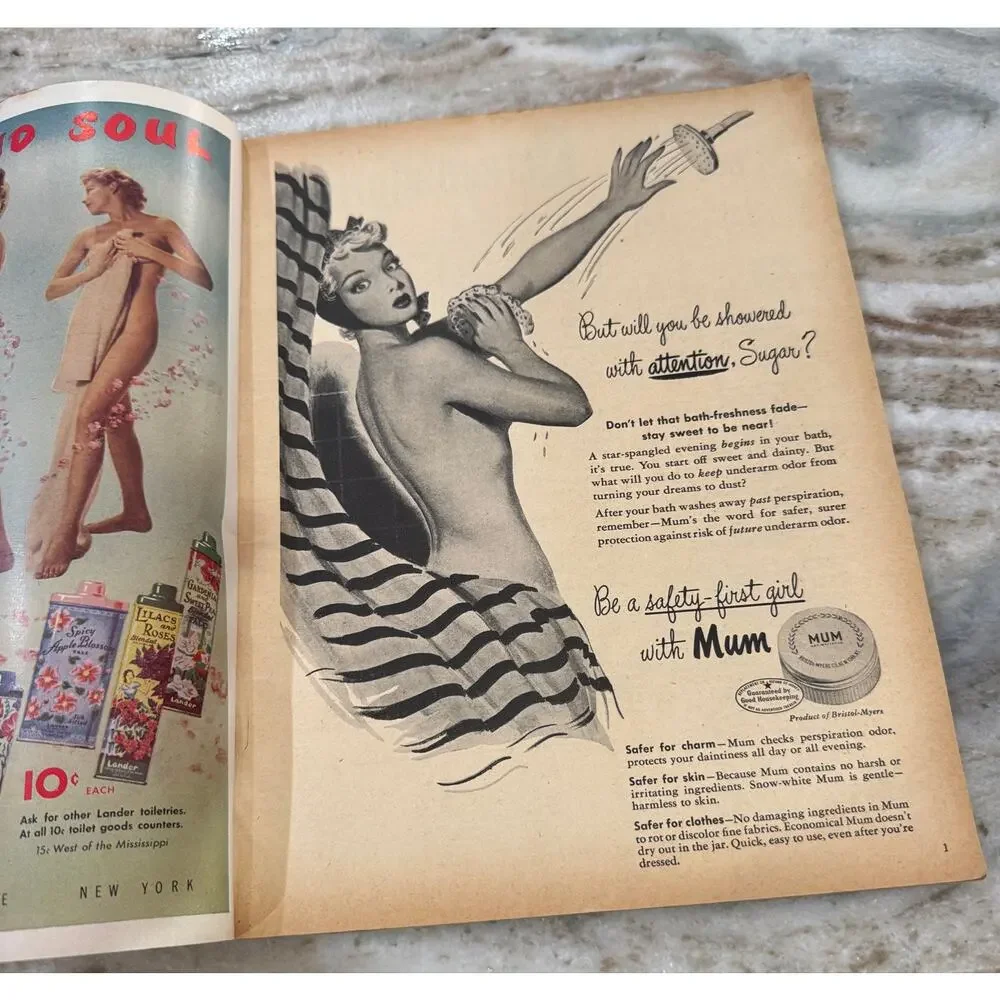 Vtg Screen Stories Magazine Aug. 1948 Diana Lynn Ads Movies +